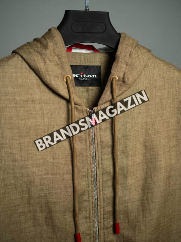 Льняной костюм Kiton BM70741677 4