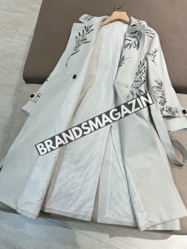 Тренч Brunello Cucinelli BM47449485277 4