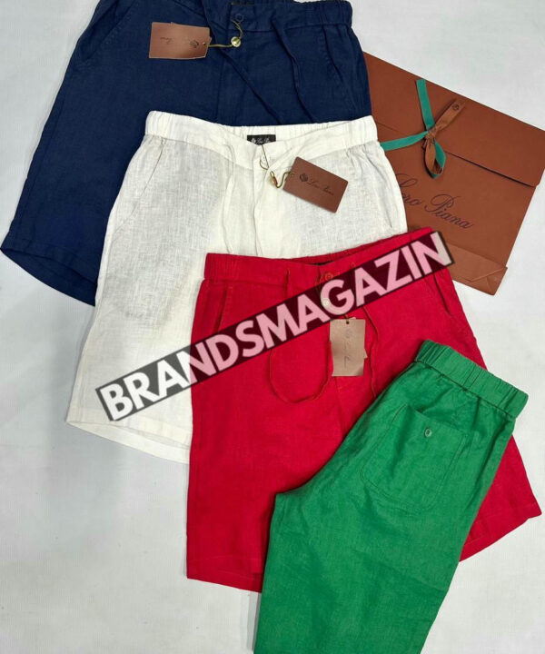 Льняные шорты Loro Piana BM72150877 Льняные шорты Loro Piana BM72150877