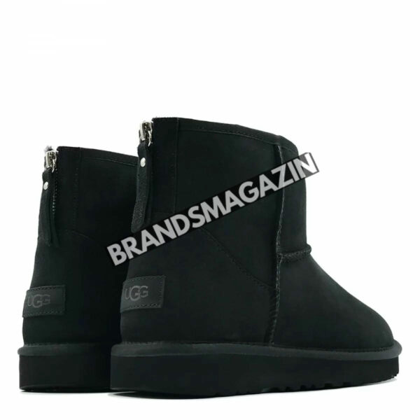Угги UGG Mens Classic Mini Zip II Black BM46093754577