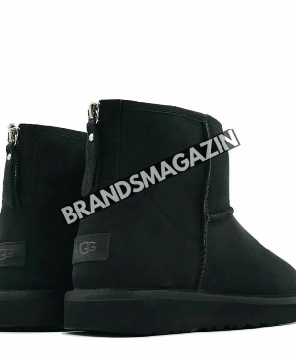 Угги UGG Mens Classic Mini Zip II Black BM46093754577 Угги UGG Mens Classic Mini Zip II Black BM46093754577