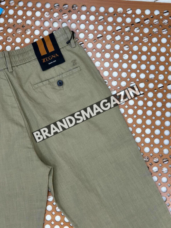 Льняные брюки Zegna BM72175877 2