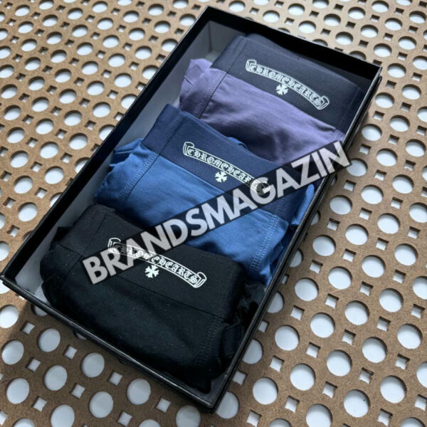 Комплект трусов боксеры Chrome Hearts BM7387177
