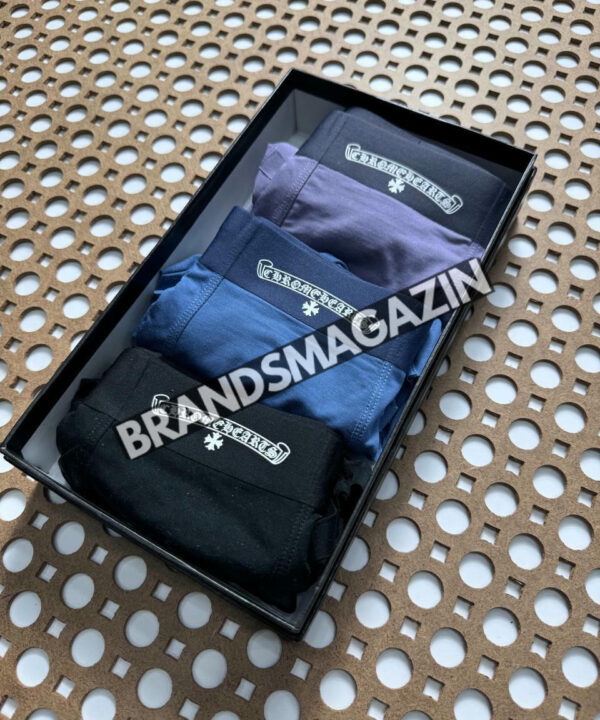 Комплект трусов боксеры Chrome Hearts BM7387177 Комплект трусов боксеры Chrome Hearts BM7387177