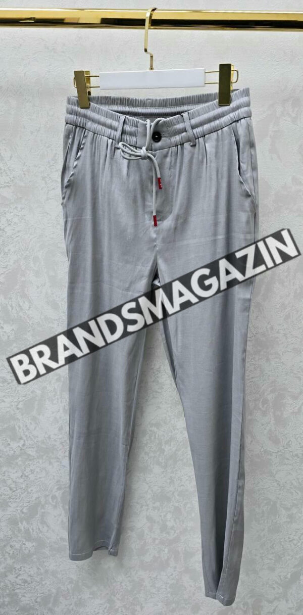 Льняной костюм Kiton BM69817177 6