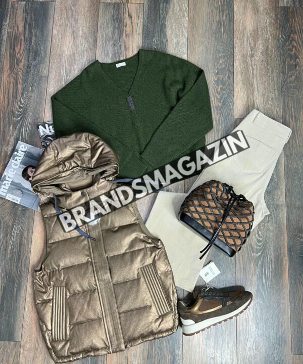 Жилет Brunello Cucinelli BM45841710177 Жилет Brunello Cucinelli BM45841710177