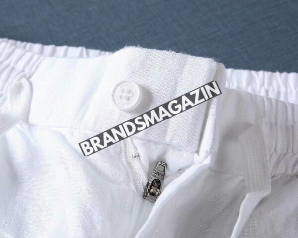 Льняные шорты Zegna BM71914577 4