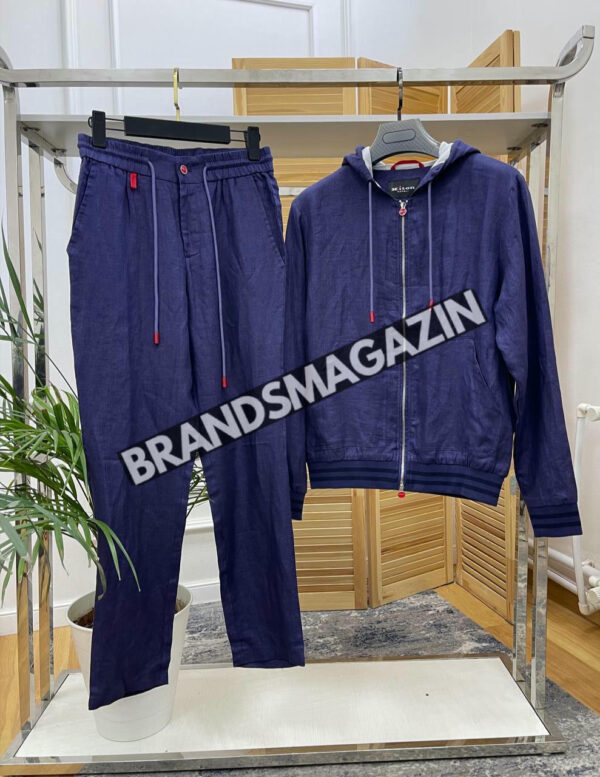 Льняной костюм Kiton BM70043577