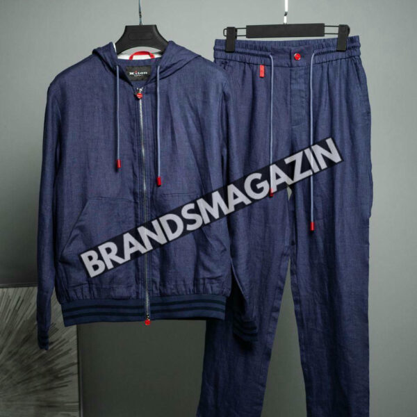 Льняной костюм Kiton BM70741377