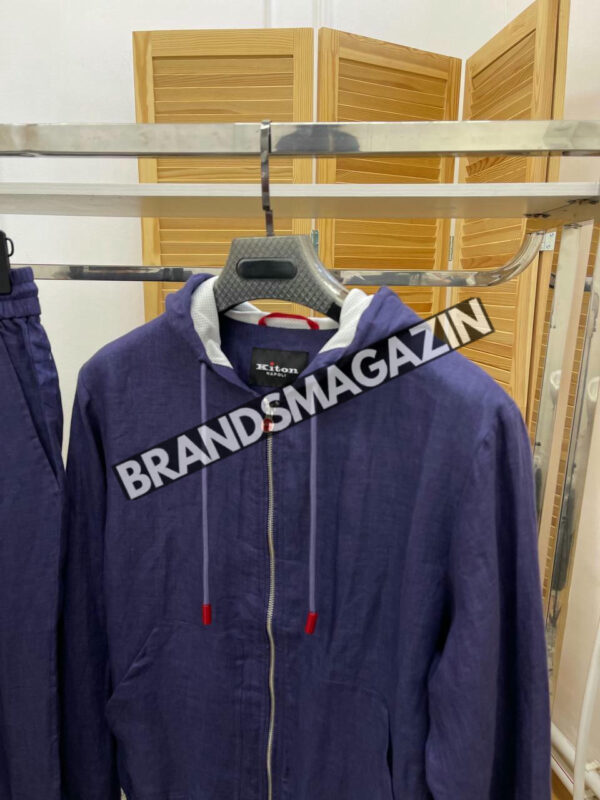 Льняной костюм Kiton BM70043577 2