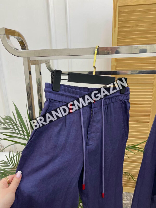 Льняной костюм Kiton BM70043577 3