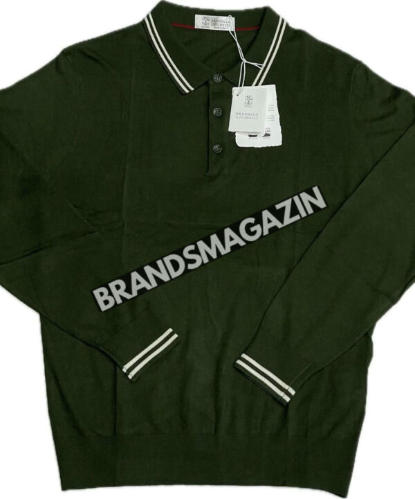 Поло Brunello Cucinelli BM45710494577 Поло Brunello Cucinelli BM45710494577