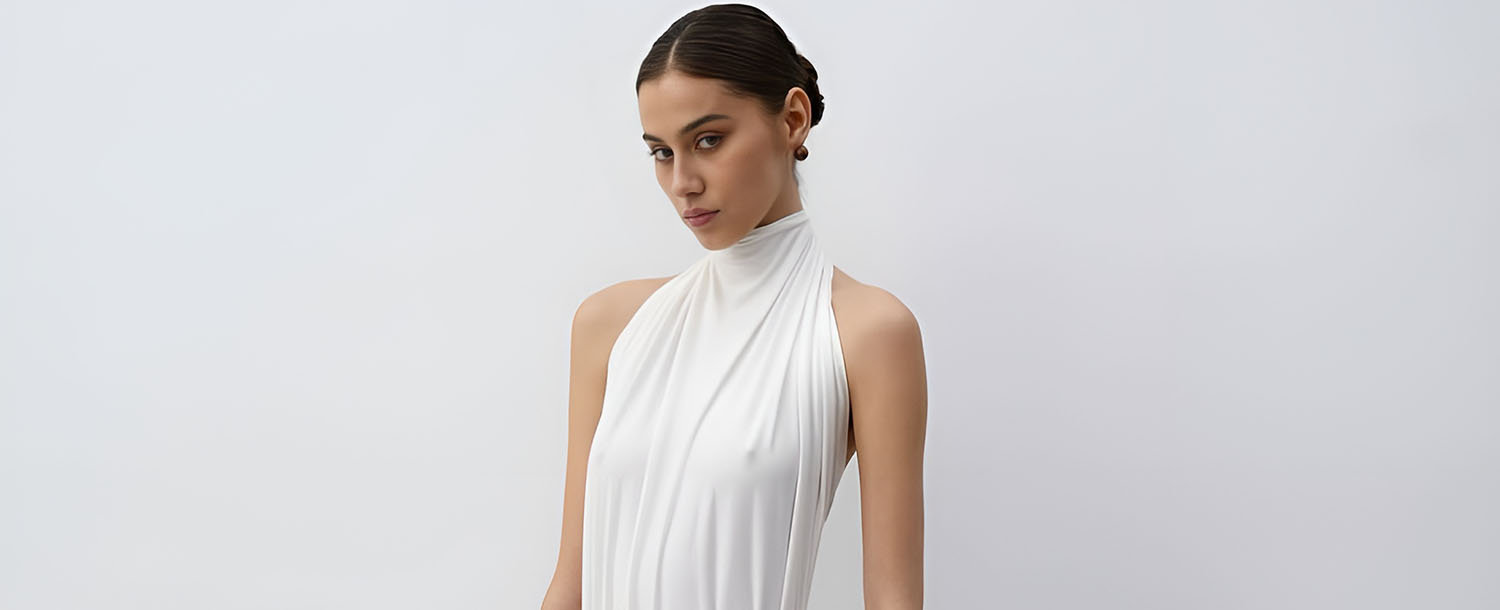 Gaia Dress от Diana Milkanova: элегантность и утонченность в новой коллекции 2025 года