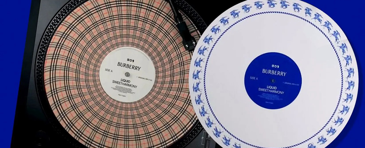 Burberry и саунд 90-х: винил, клетка и культурная анимация