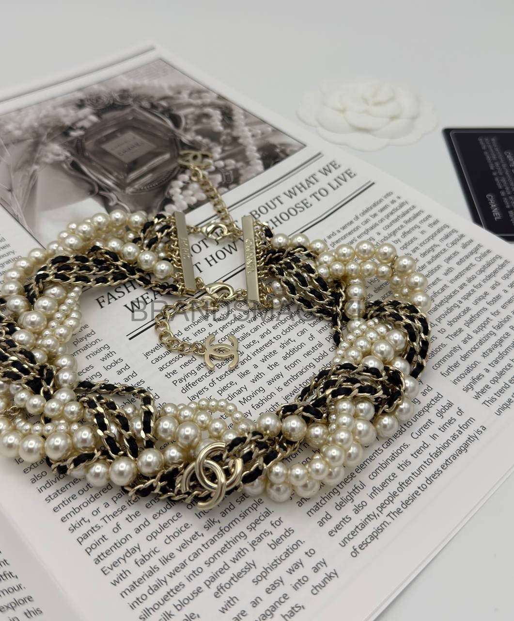 Эстетичное колье Chanel с гравировкой BM7777711 3 Эстетичное колье Chanel с гравировкой BM7777711 3