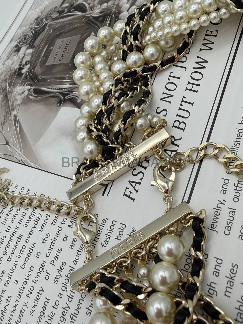 Эстетичное колье Chanel с гравировкой BM7777711 2 Эстетичное колье Chanel с гравировкой BM7777711 2