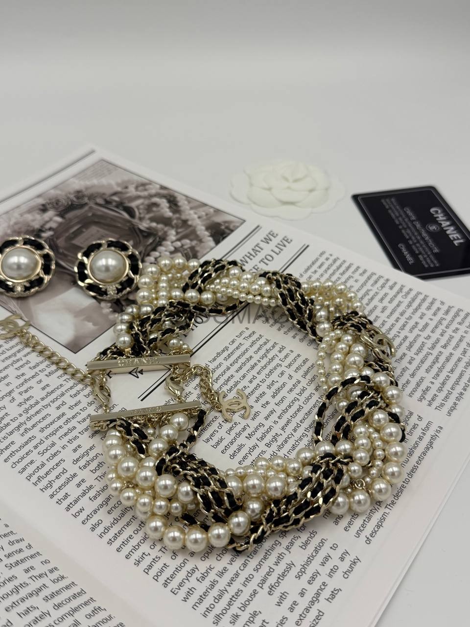 Эстетичное колье Chanel с гравировкой BM7777711 9 Эстетичное колье Chanel с гравировкой BM7777711 9